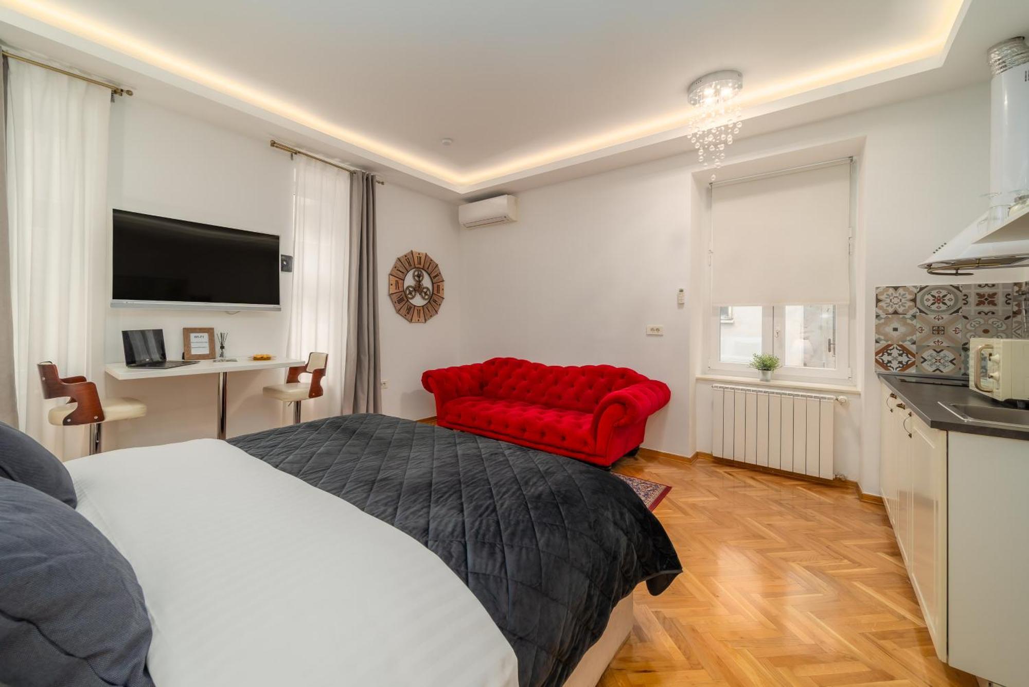 Aurelia Antik Apartments & Rooms, Zagreb City Center Kamer foto